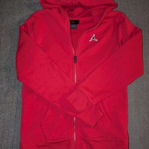 Jordan Red Hoodie Jacket